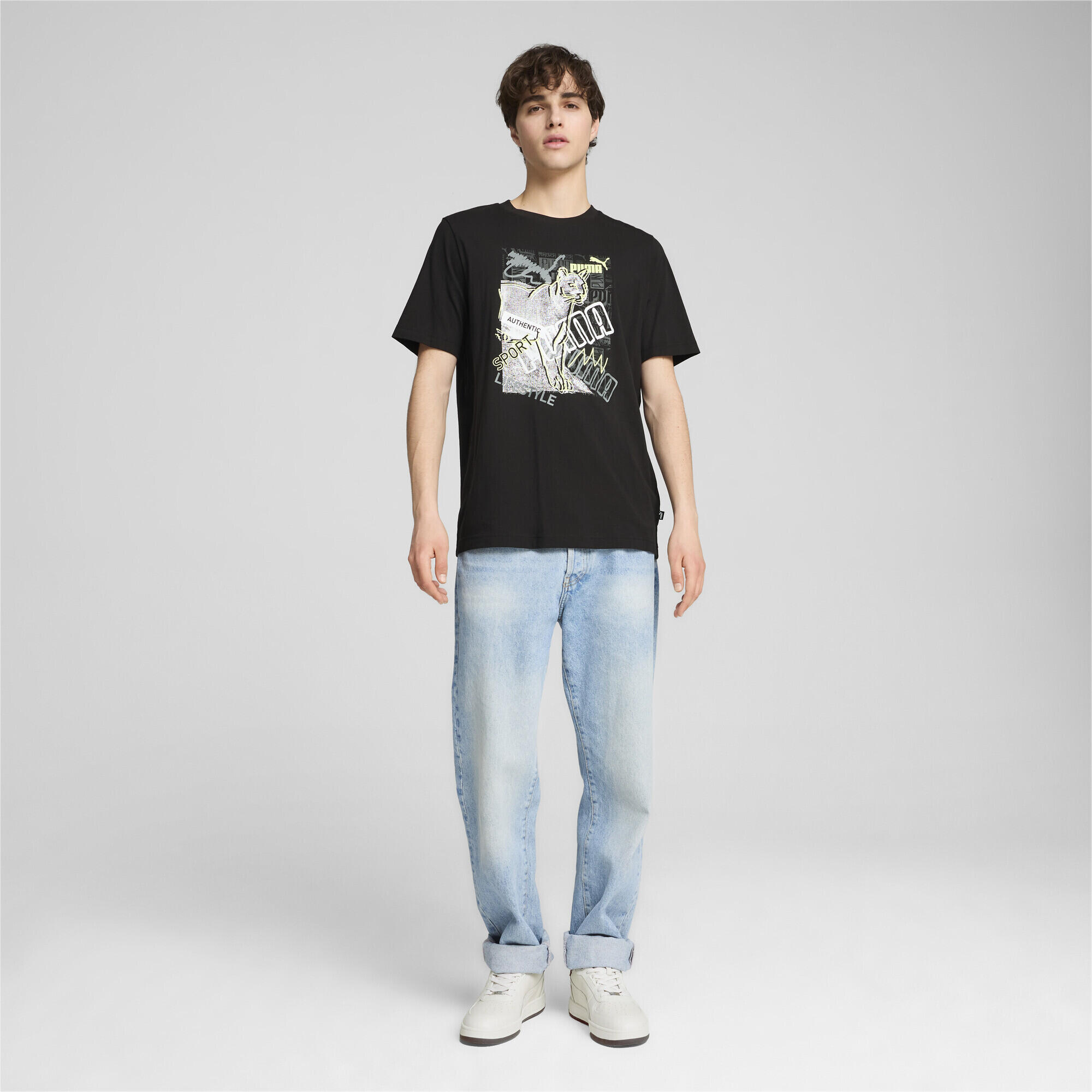 Camiseta GRAPHICS Photoprint Hombre PUMA Black 2/6