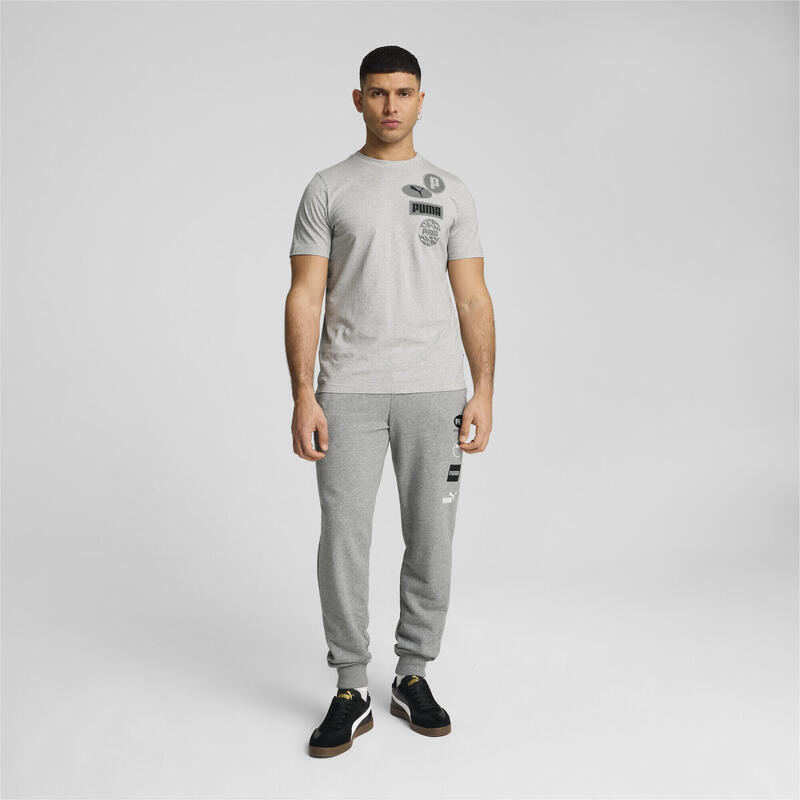 Pantaloni da tuta PUMA POWER da uomo PUMA Medium Gray Heather