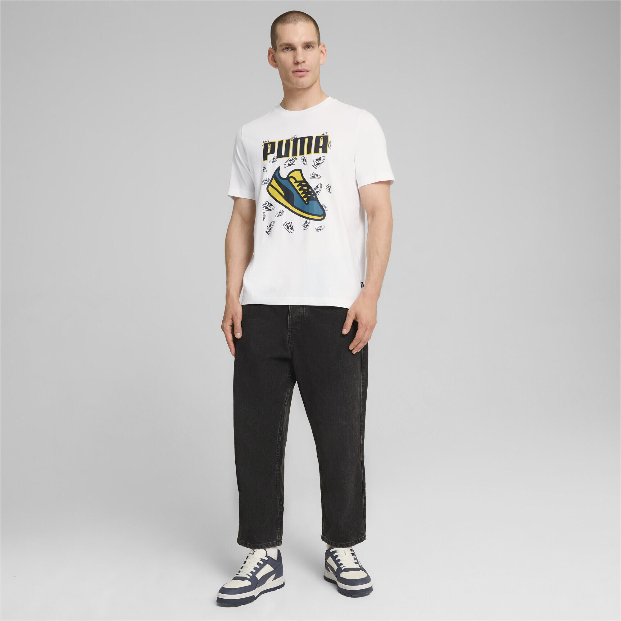 Camiseta GRAPHICS Sneaker Hombre PUMA White 2/6