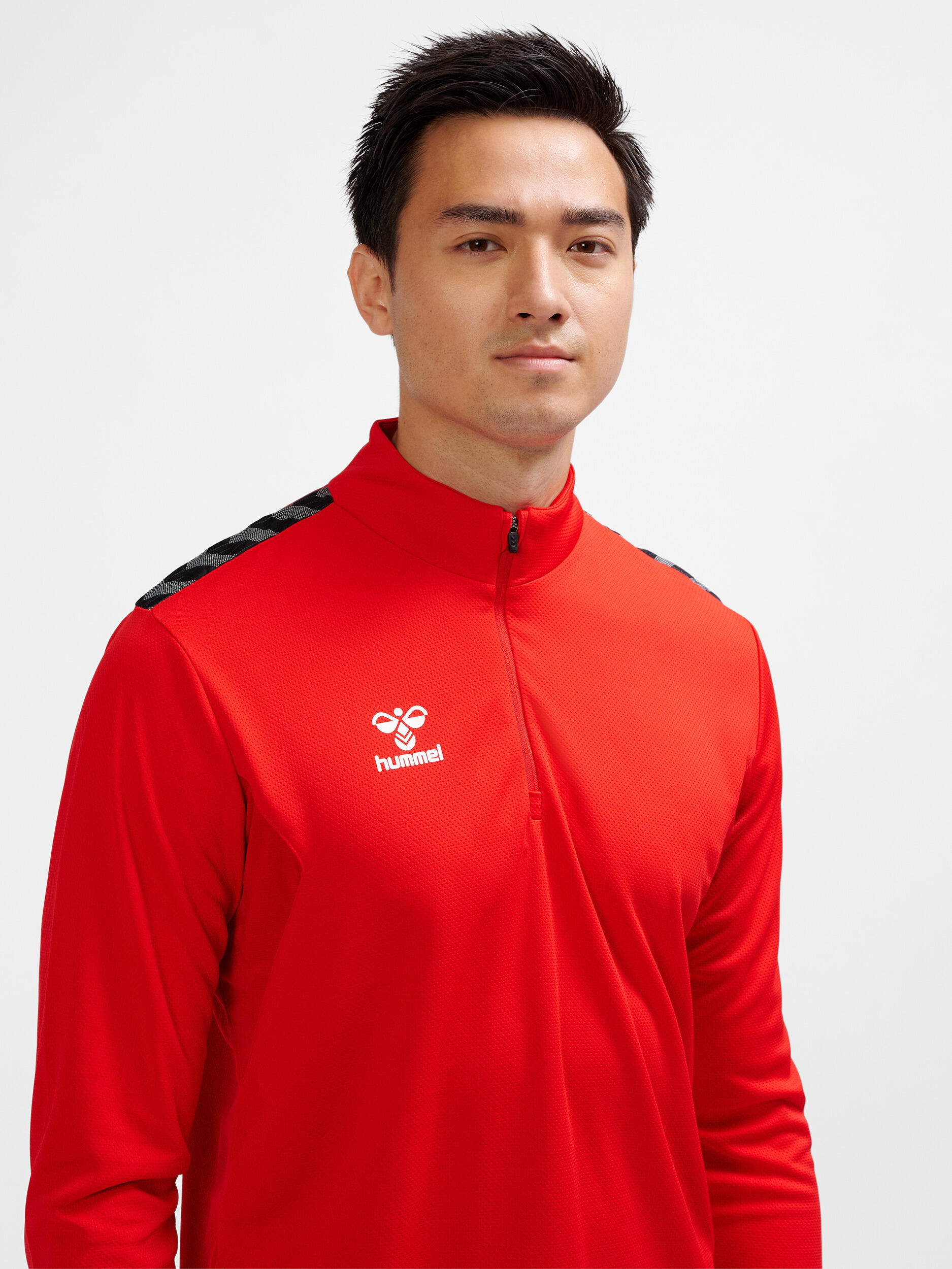 Demie-Fermeture Éclair Zip Sweat-Shirt Hmlauthentic Homme 4/7