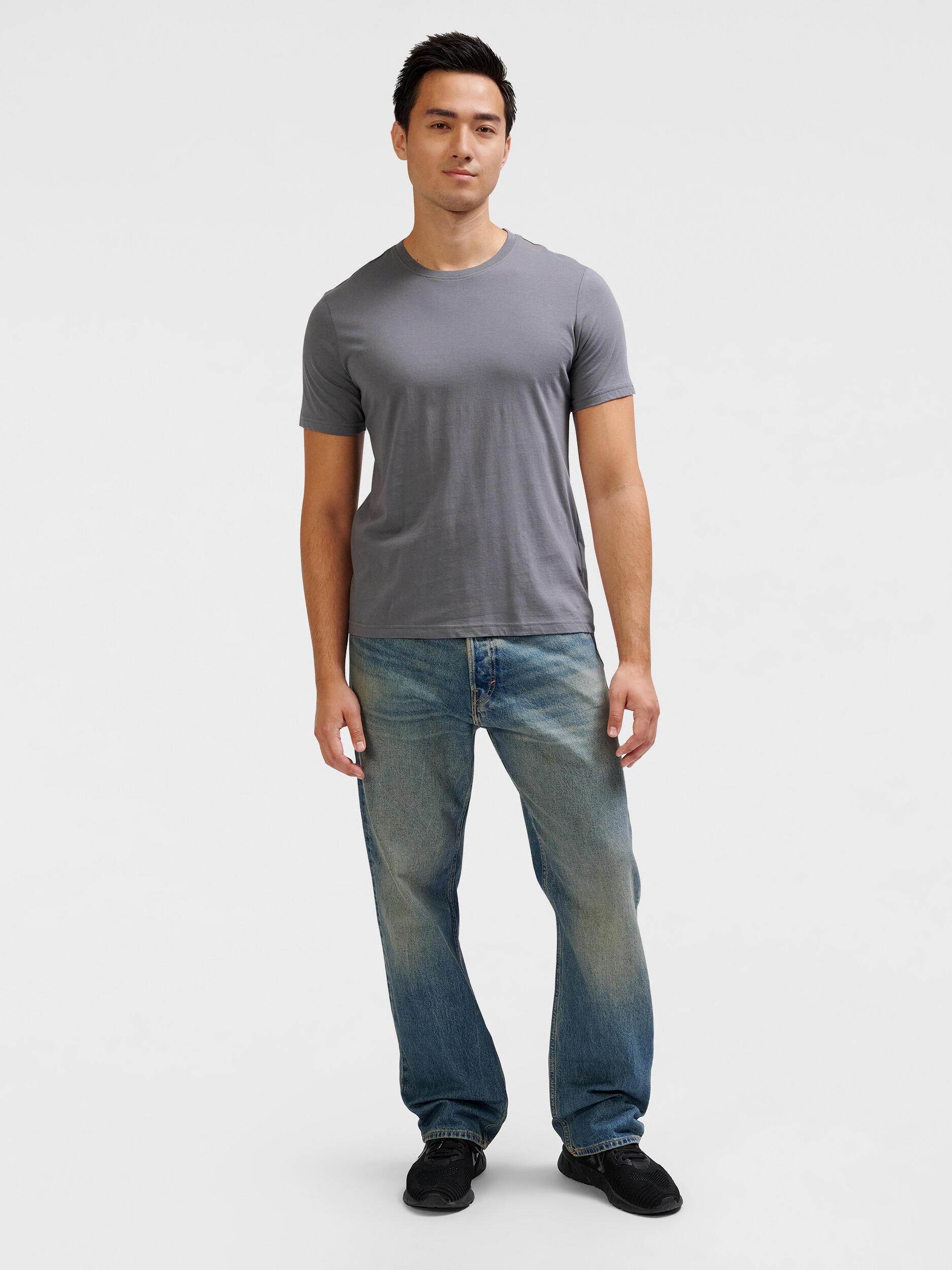 Instap T-Shirt Hmlelemental Heren 3/7