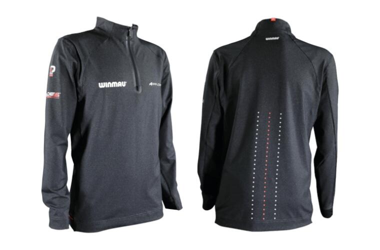 Winmau Darts Pro Line Alpine Lightweight Jacket Jumper Long Sleeve Polo