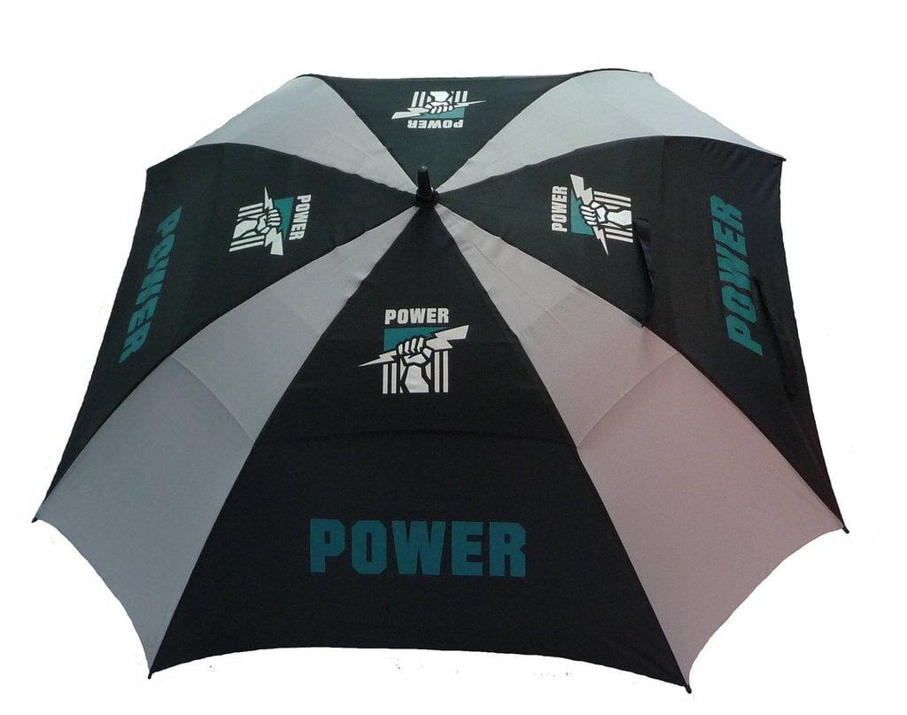 Adelaide Port Power AFL Golf Club Umbrella Large Deluxe
