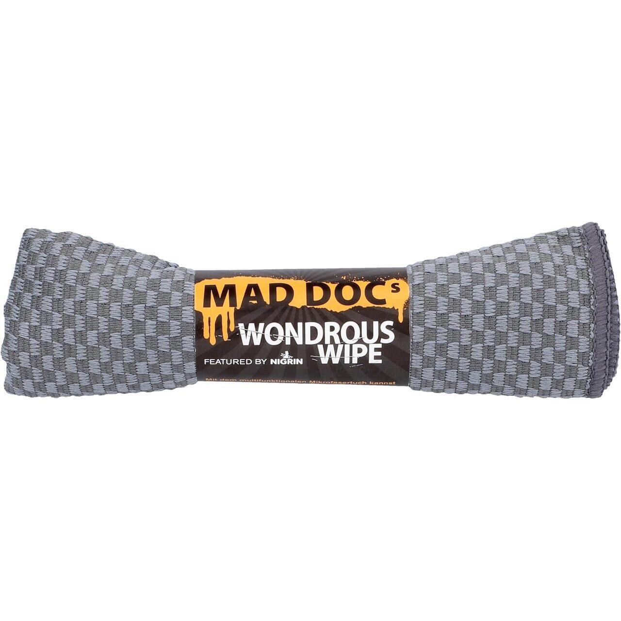 Laveta multifunctionala bicicleta MAD DOCs WONDROUS WIPE, 2 fete, 40 x 40 cm