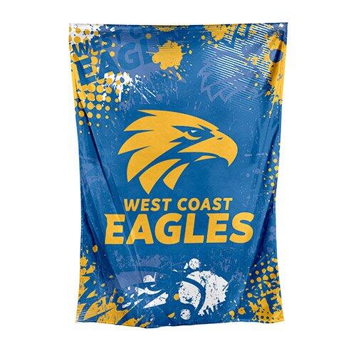 West Coast Eagles AFL Cape Wall Flag Banner