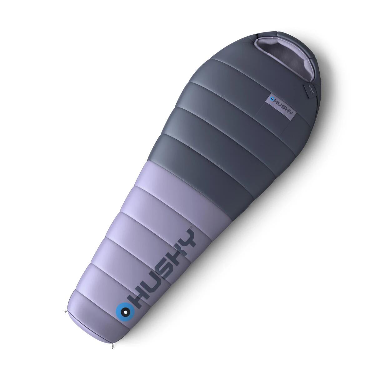 Husky - Sac De Couchage Momie Pour Femmes Duvet Dinis 2024 -10°c - 200 Cm - Bleu Violet - Sac De Couchage - Bleu - 200 Cm - Decathlon