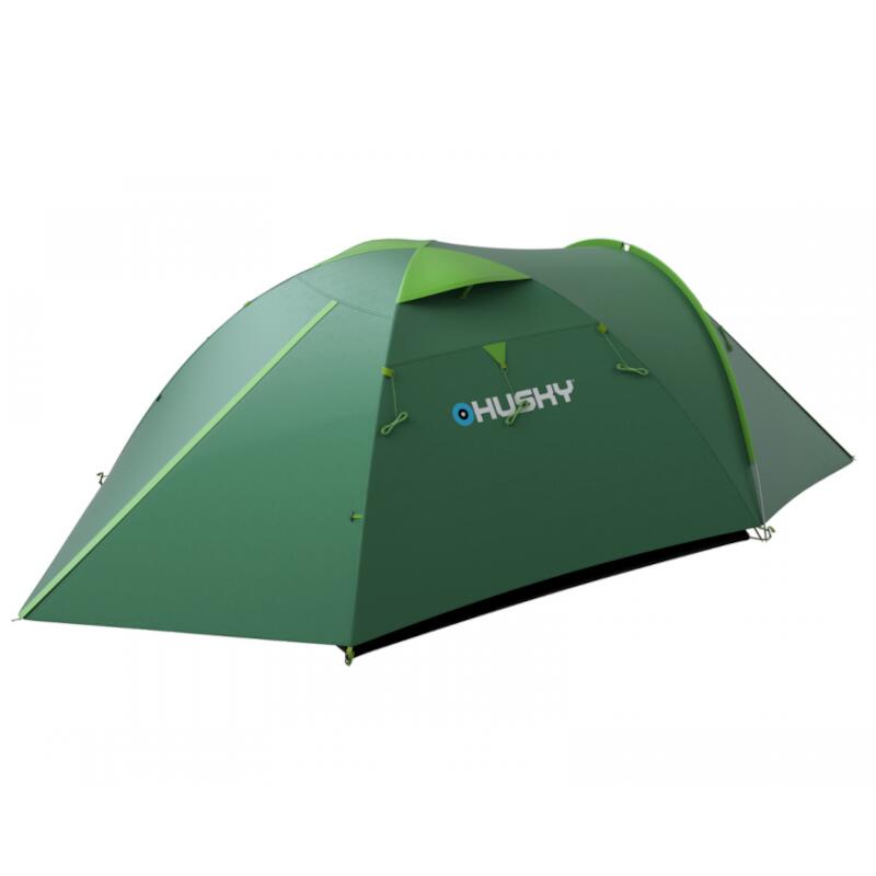 Tenda a cupola Husky Bizon 4 Plus 4 persone poliestere 185T verde PU 4000 mm 5/5