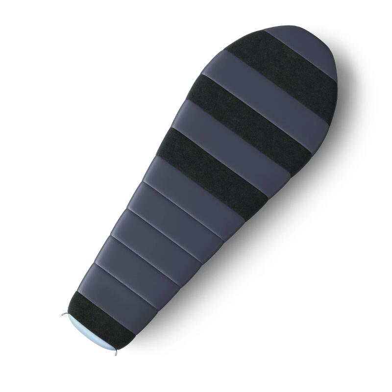 Mumienschlafsack Daunen Drape 2024 -20°C - 220 cm - Blau - Erwachsene 2/5