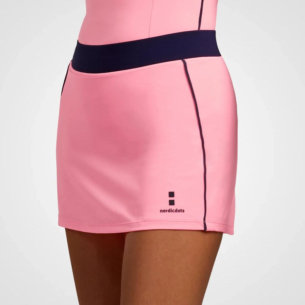 Women's Performance Skirt Tennis/Padel Sea Pink