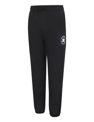 Pantaloni per bambino Converse in pile nero.