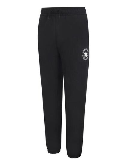 Pantaloni per bambino Converse in pile nero.