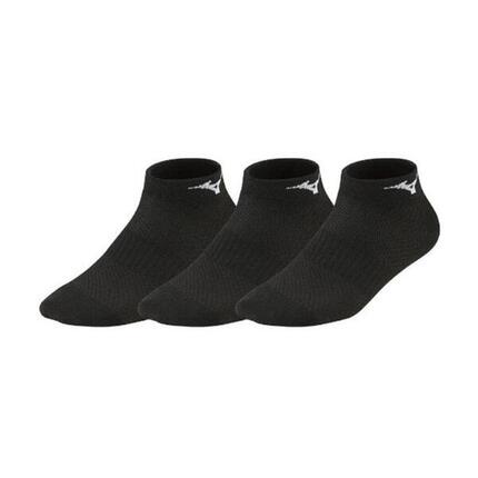 PACK OF 3 PAIRS OF BLACK MIZUNO RUN SOCKS