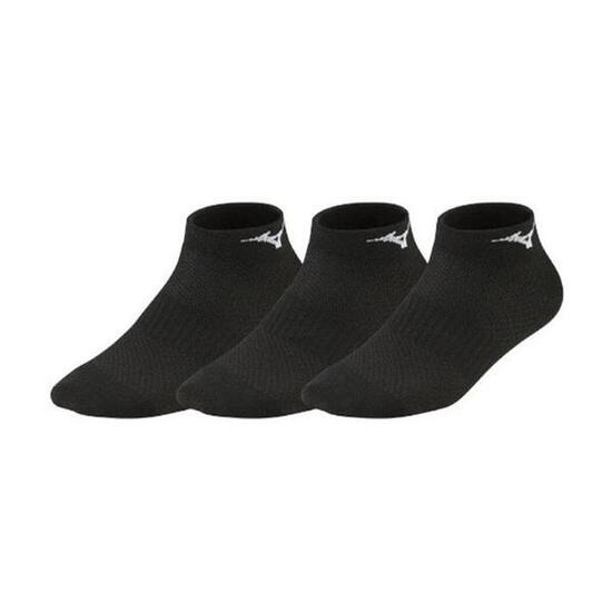 PACK OF 3 PAIRS OF BLACK MIZUNO RUN SOCKS