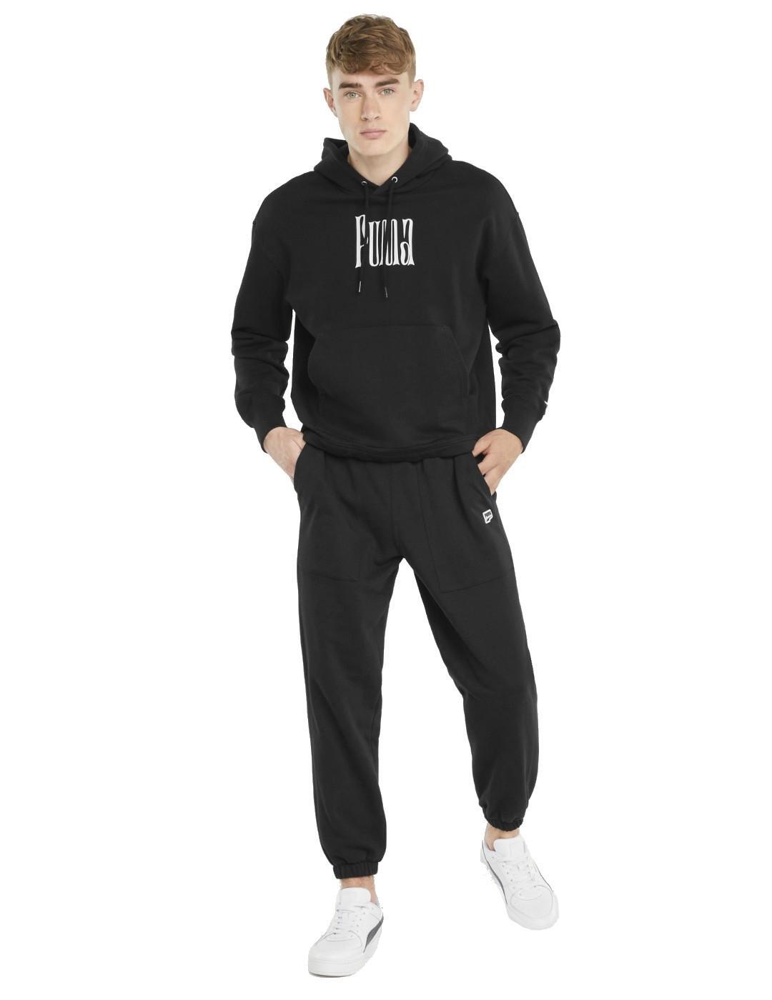 PUMA Calça para Homem Puma Downtown Preto