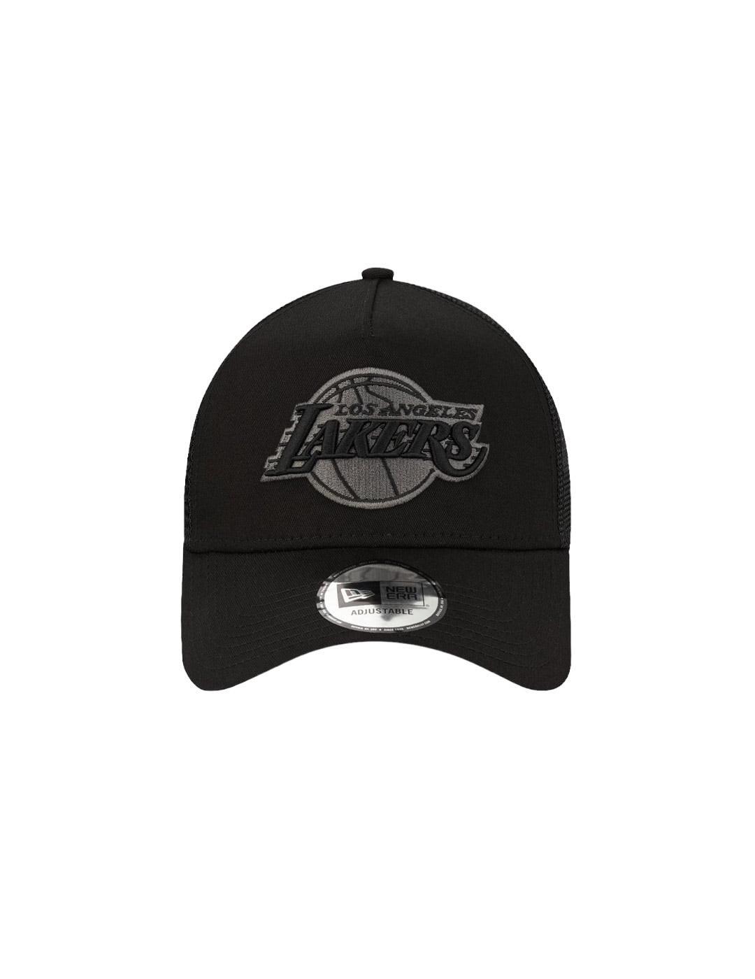 Chapeaux New Era Los Angeles Lakers Noir tonal 3/5