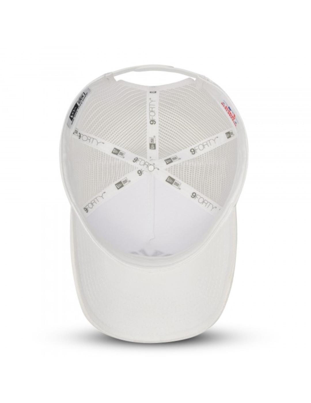 Czapka z daszkiem New Era 9FORTY New York Yankees White Trucker 12285467 3/4