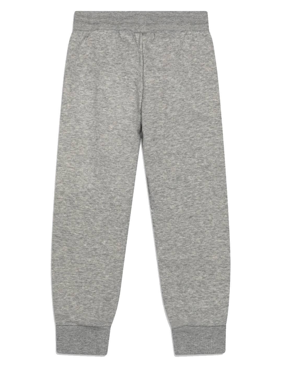 Pantalón para Niño Converse  fleece terry  Gris 2/3