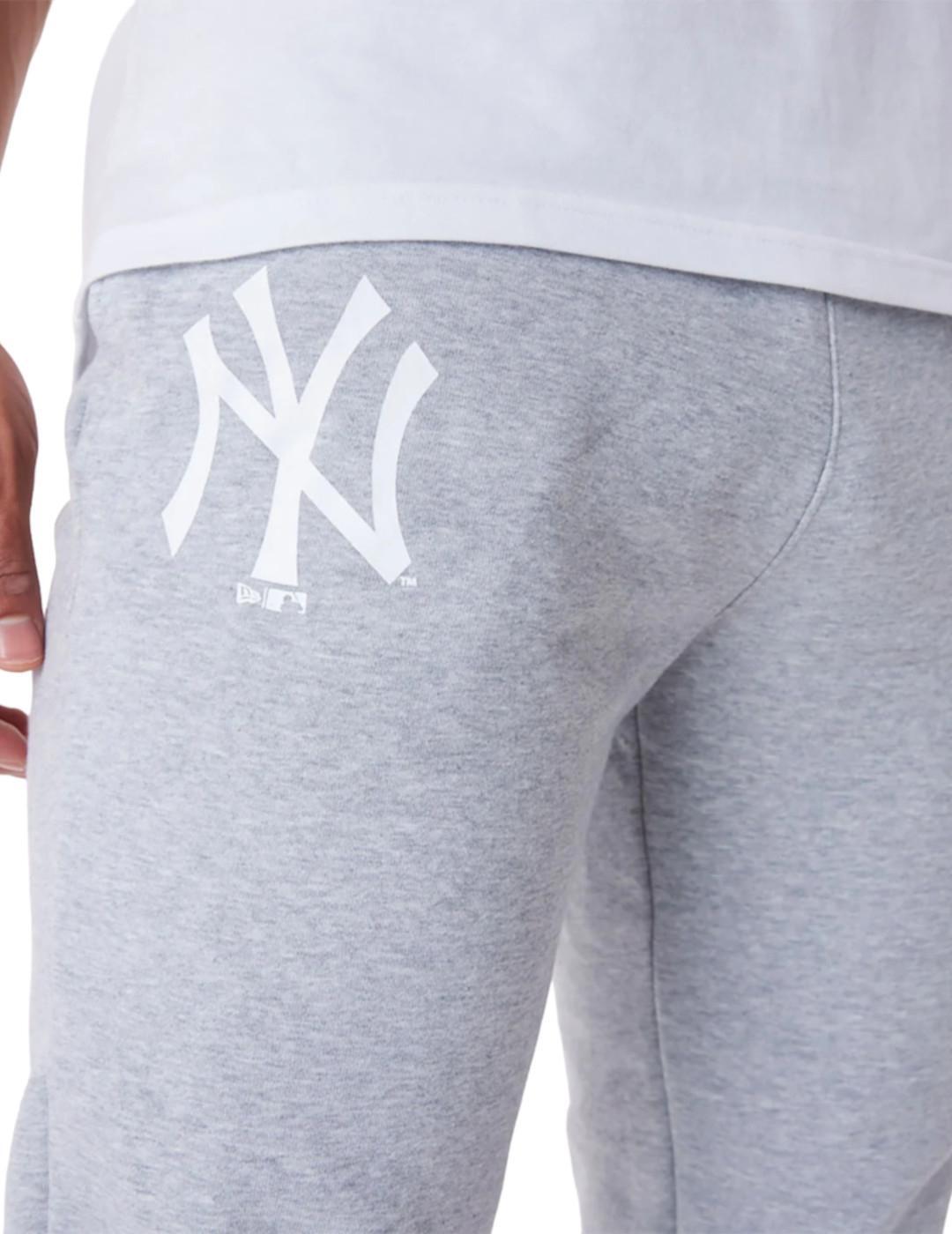 Pantaloni da uomo New Era League essentials grigi 5/6