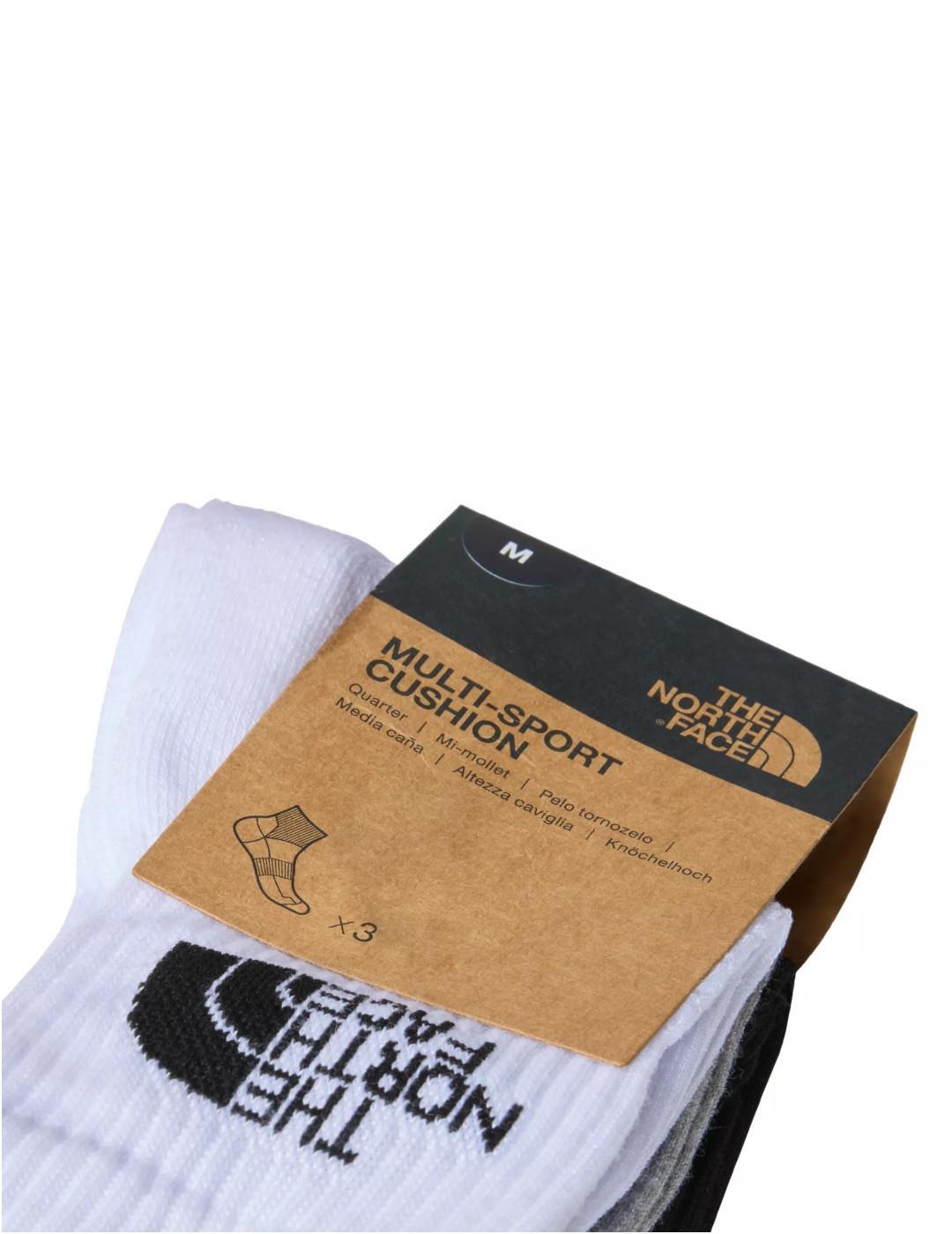 Meias para homem The North Face Multicoloridas. 3/3