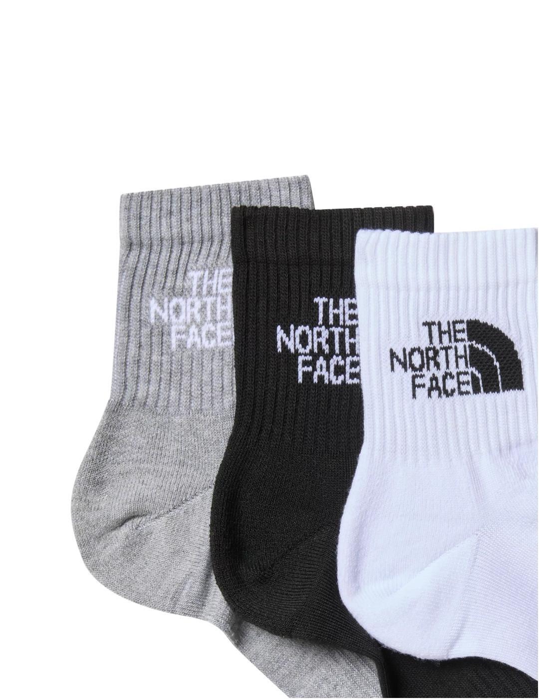 Meias para homem The North Face Multicoloridas. 2/3