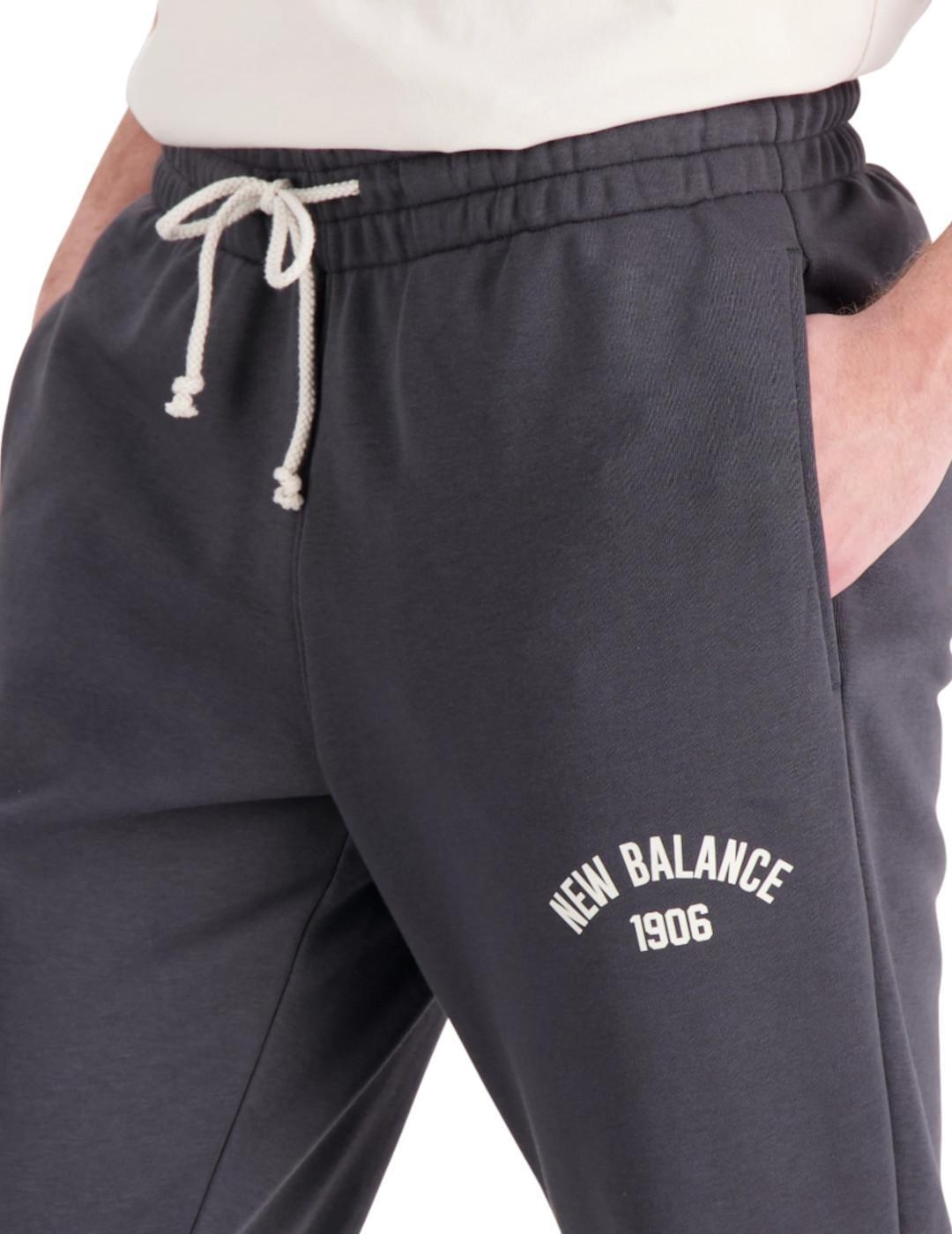 Pantalones para Hombre New balance  Gris 4/4