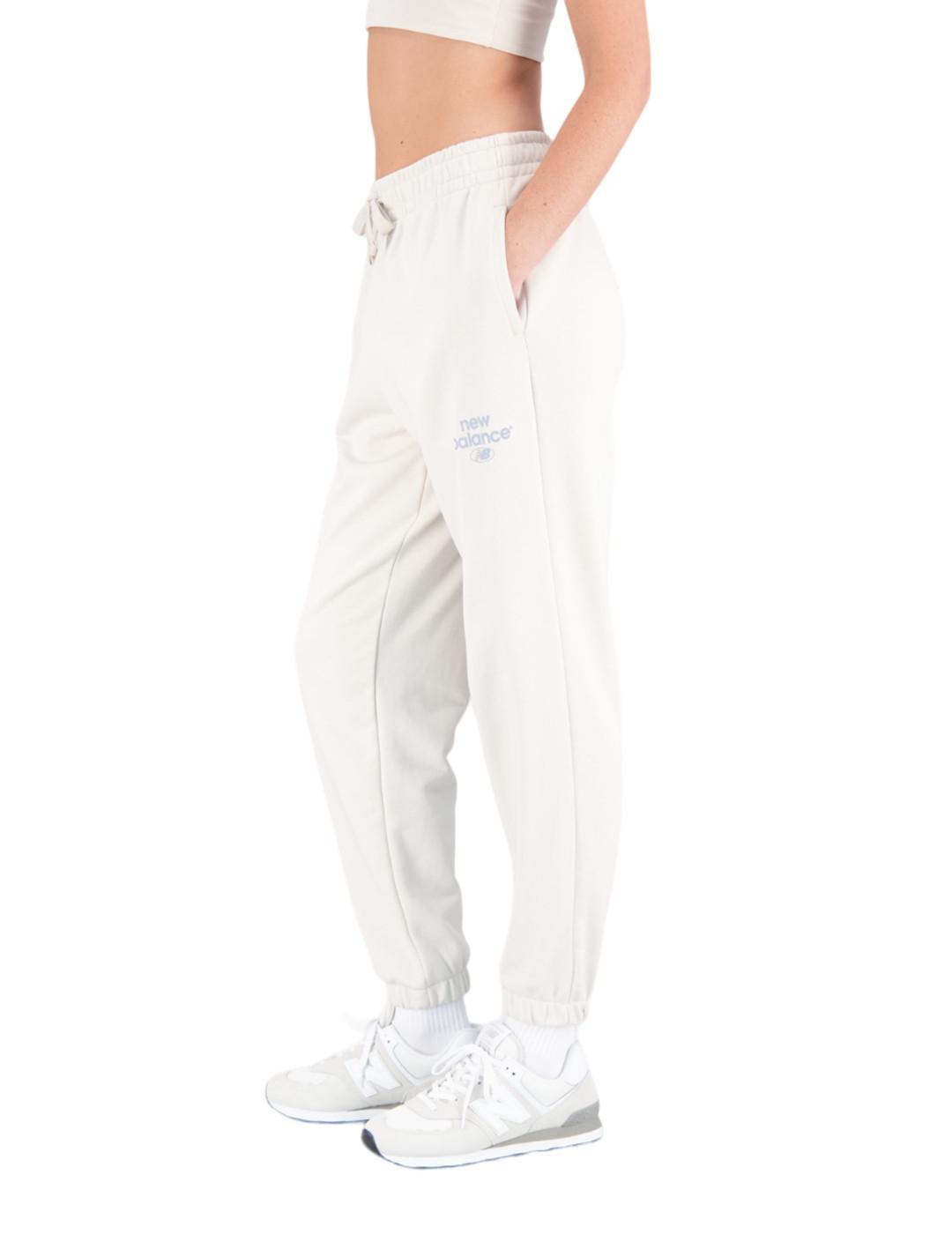 Pantalones para Mujer New balance Wp31510 Beige 2/4