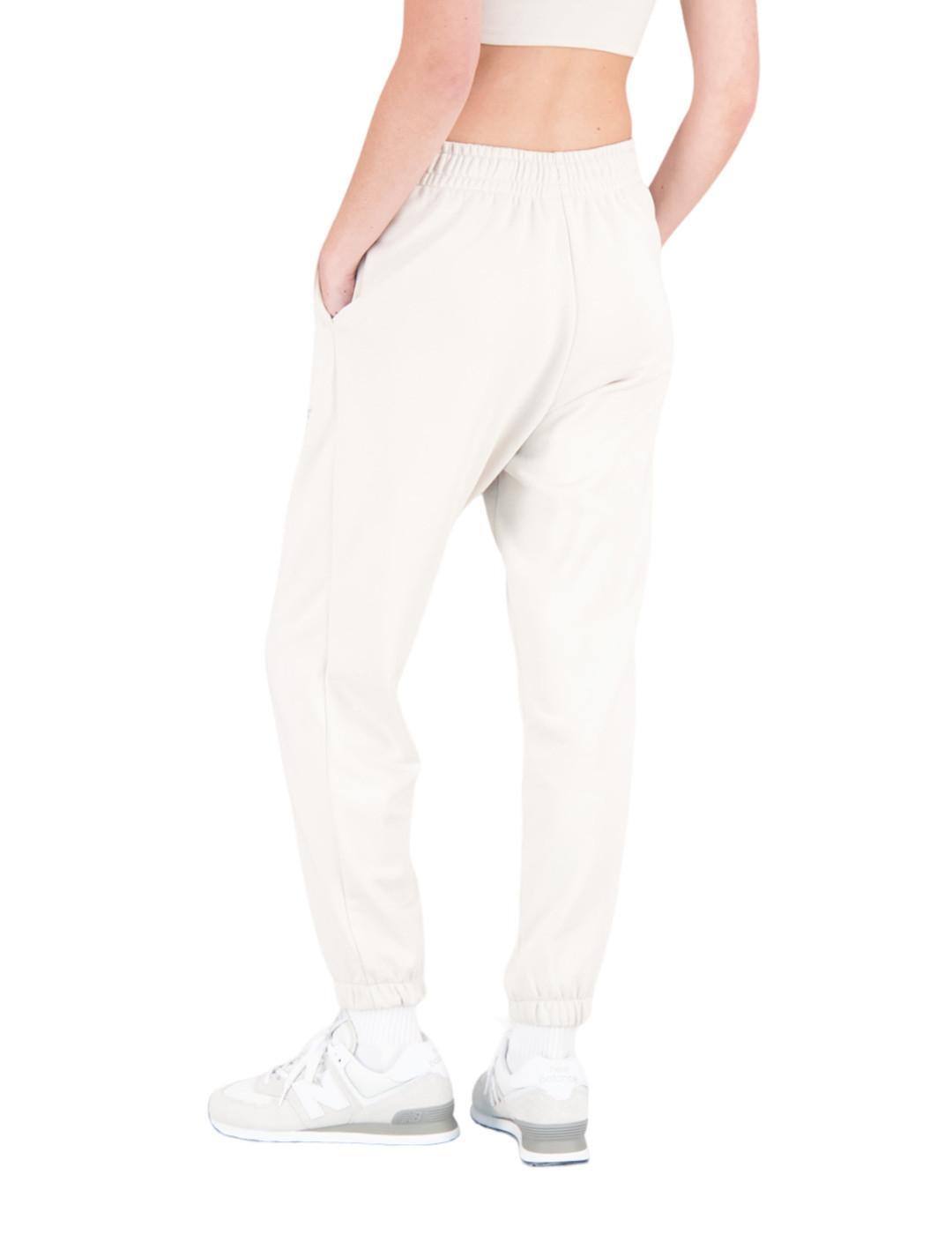 Pantalones para Mujer New balance Wp31510 Beige 3/4