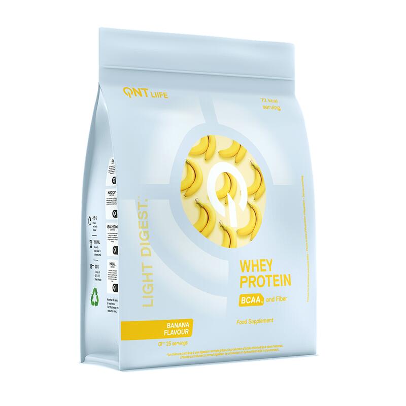 Fehérjedús táplálék QNT Light Digest Whey Protein - Banane