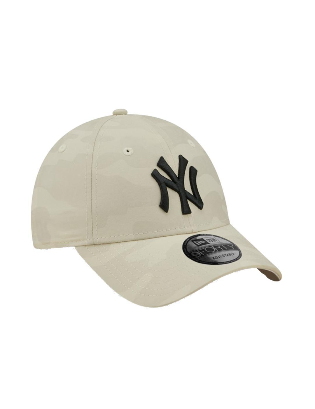 Prendas de cabeza New era New york yankees league Beige 3/3