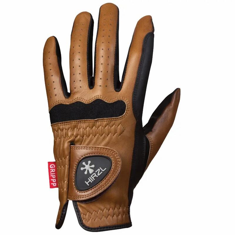 Gants d'équitation cuir Hirzl Grippp Elite (x2) Driver