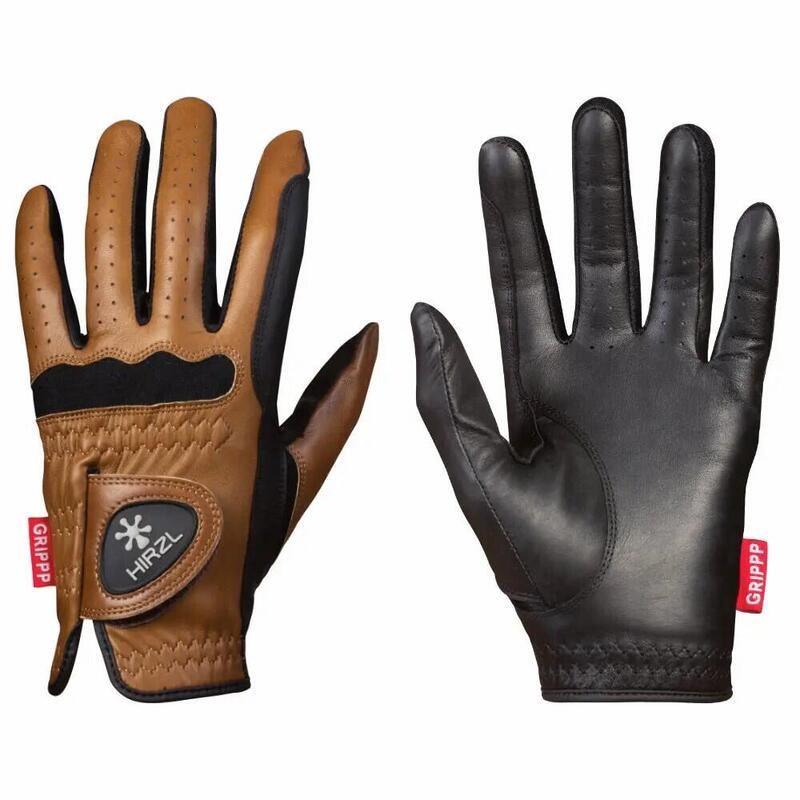 Gants d'équitation cuir Hirzl Grippp Elite (x2) Driver