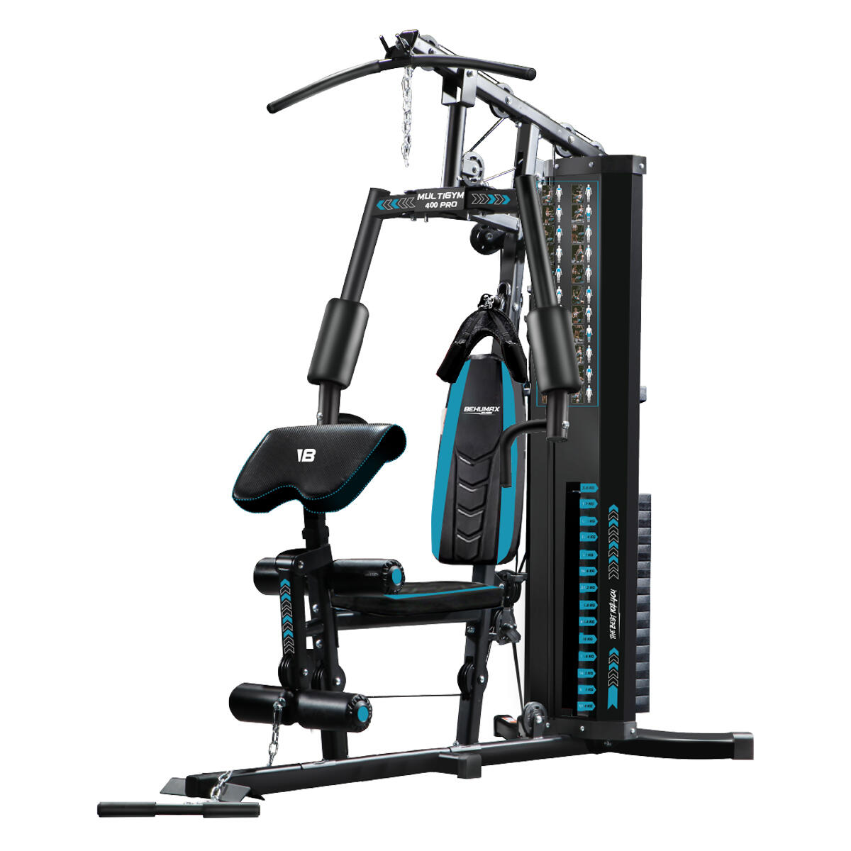BEHUMAX Maquina Multiestação Multigym 400 PRO