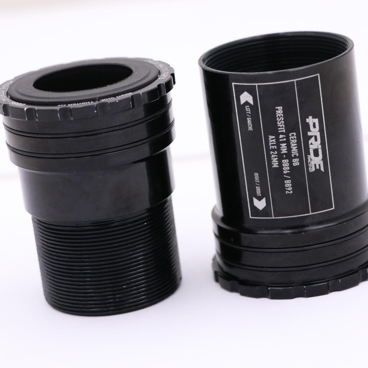 Eje de pedalier cerámico Pride Racing BB86 Interlock 2/3