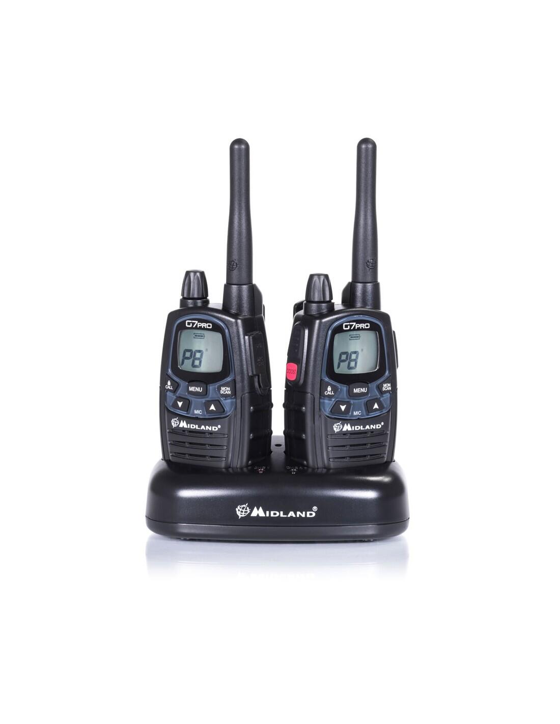 Walkie talkie MIDLAND G7 PRO, uso libre y resistente 6/7
