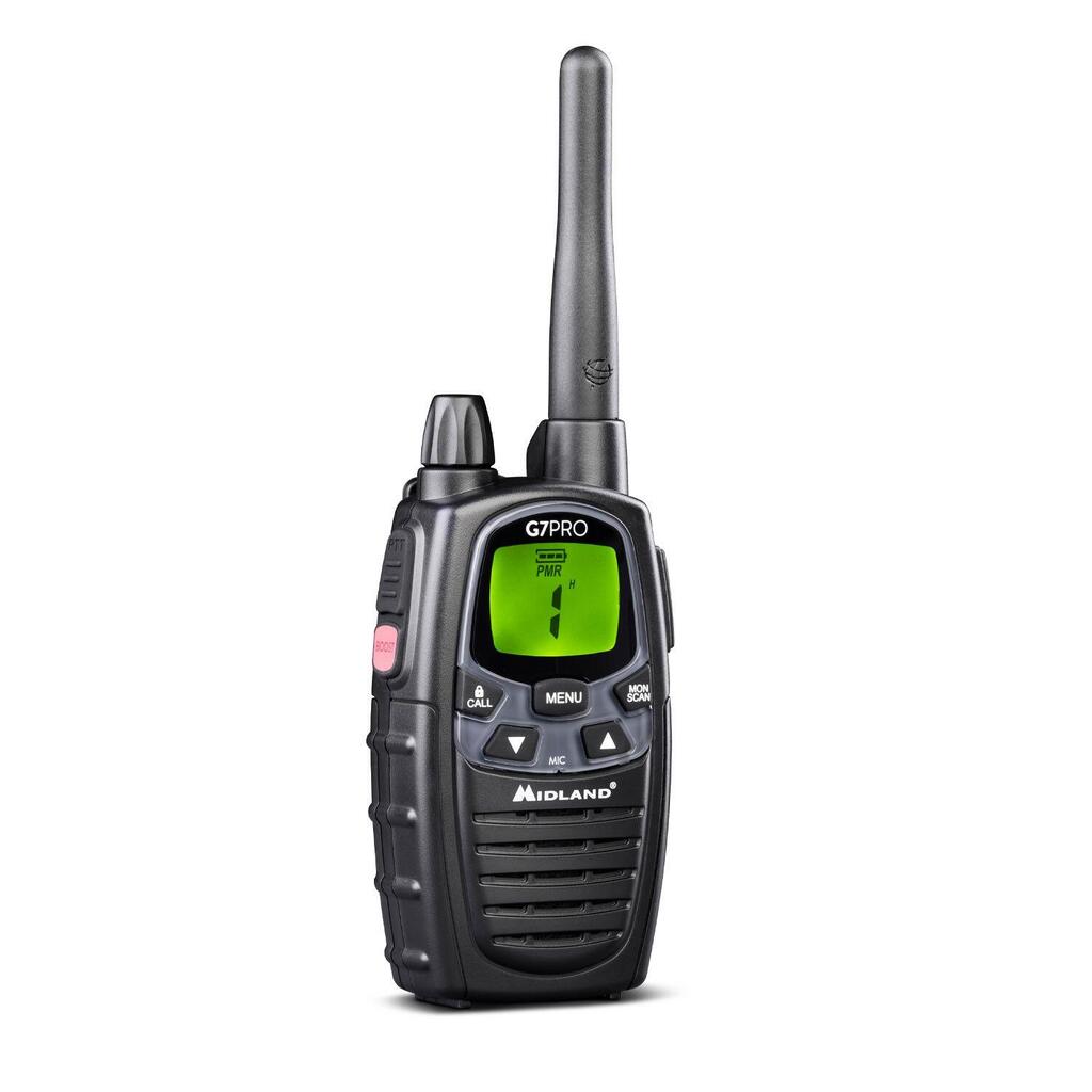Midland G7 PRO Walkie-Talkie, Free Use and Durable