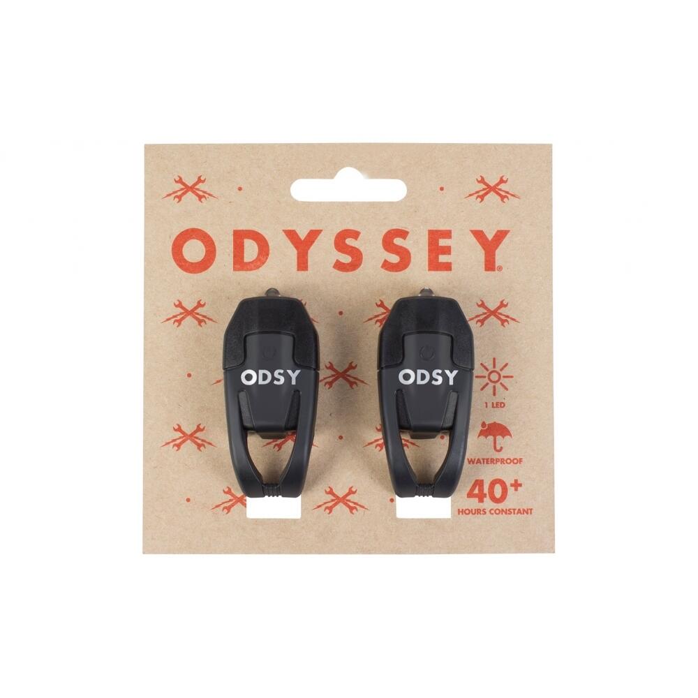 ODYSSEY Set di 2 kit di luci anteriori e posteriori Odyssey Bike Lights