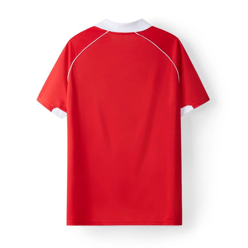 Maillot rétro rouge Casino Estoril 1993 1994 Benfica 4/5
