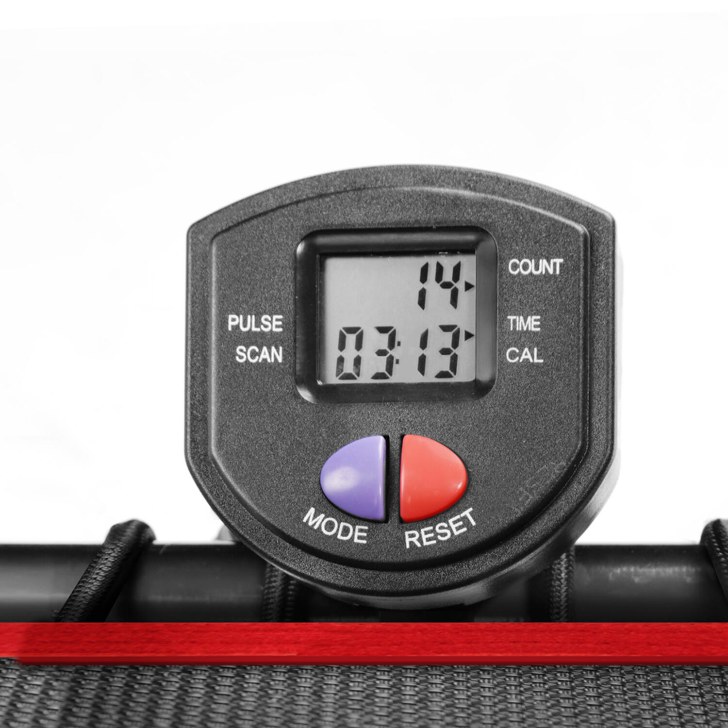 SPORTSTECH HTX100 Trampoline Fitness avec Écran LCD, Support Smartphone, Pliable 7/7