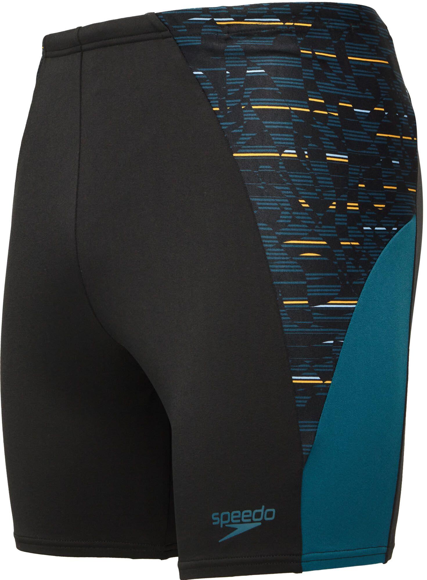 SPEEDO Speedo END+ MAX Splice Mid Jammer - Zwart / Donkerblauw - Maat 40