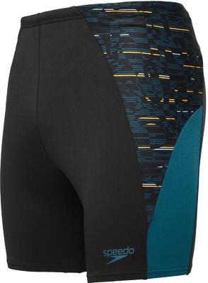 Speedo end+ max splice mid jammer - zwart / donkerblauw - maat 40