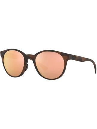 Oakley Spindrift Damen Sonnenbrille rund schwarz/braun