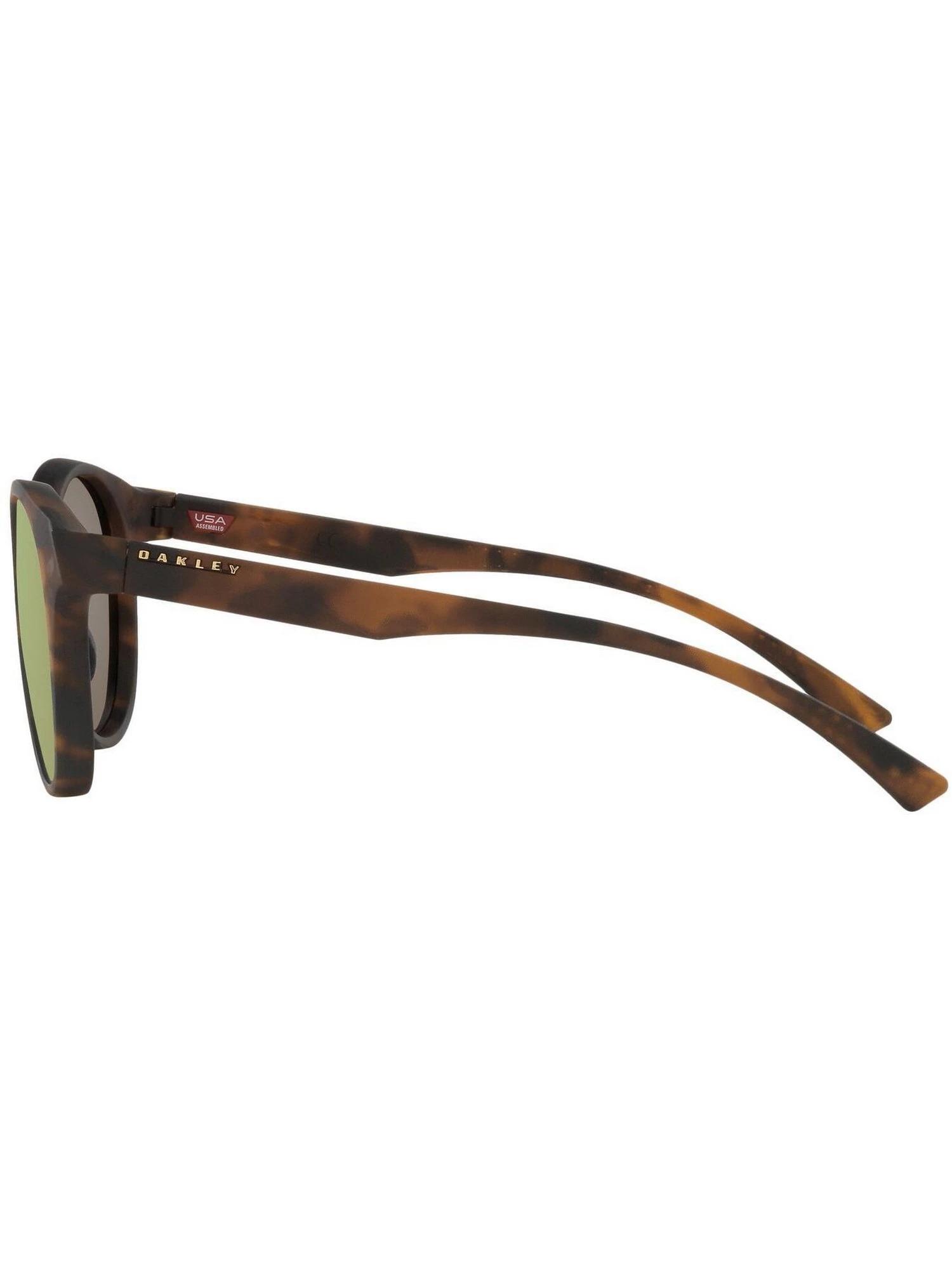 Lunettes de soleil Oakley Spindrift Femme ronde noir/brun 3/7
