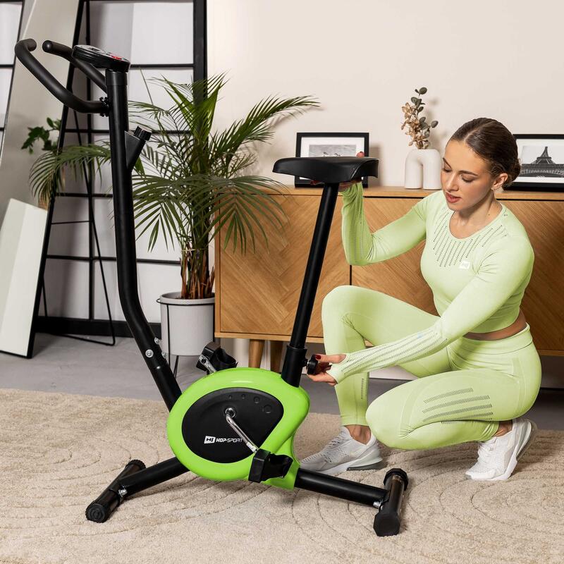 Rower stacjonarny treningowy mechaniczny Hop-Sport Rio