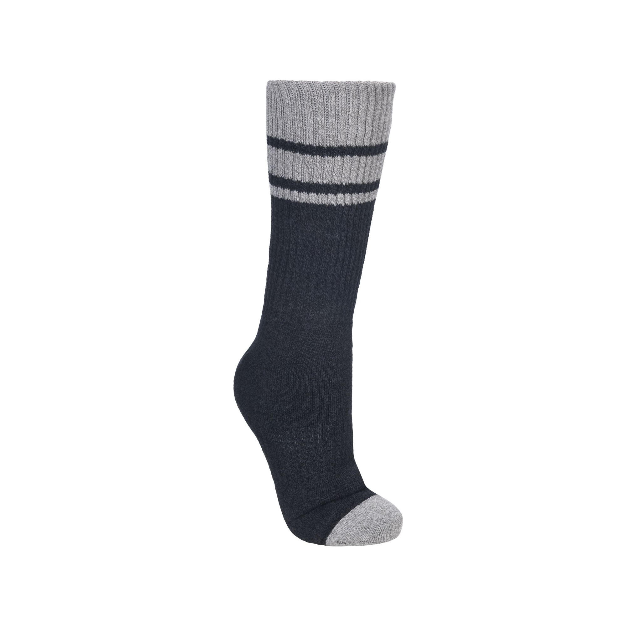 Hitched Wandersocken Sportsocken, 2erPack Herren Schwarz/Grau meliert 4/5