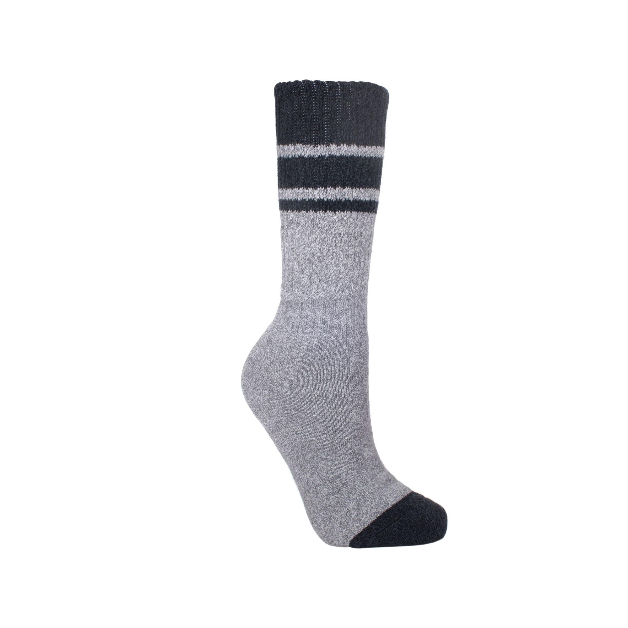 Hitched Wandersocken Sportsocken, 2erPack Herren Schwarz/Grau meliert 3/5