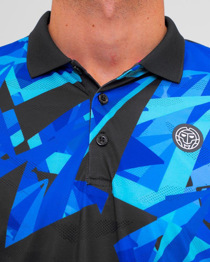 Polo Bidi Badu Spike Gris Oscuro Azul 3/7