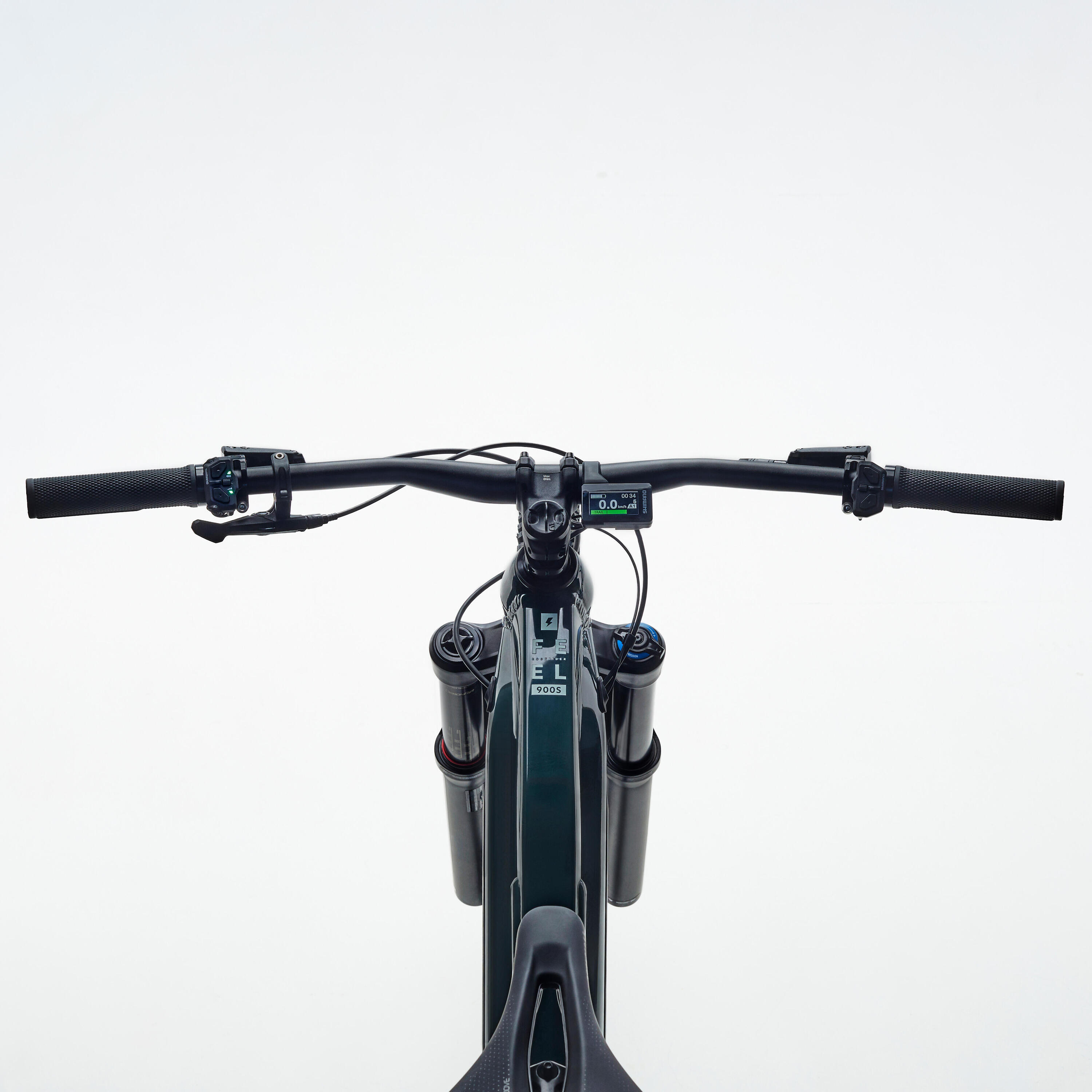 Tweedehands Elektrische mountainbike all-mountain full suspension 29" E-Feel 900 5/5