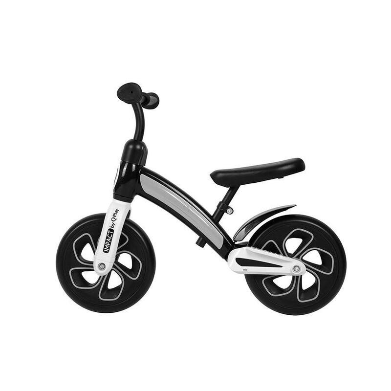 Qplay Impact Loopfiets 10 inch - Kinderfiets - Zwart