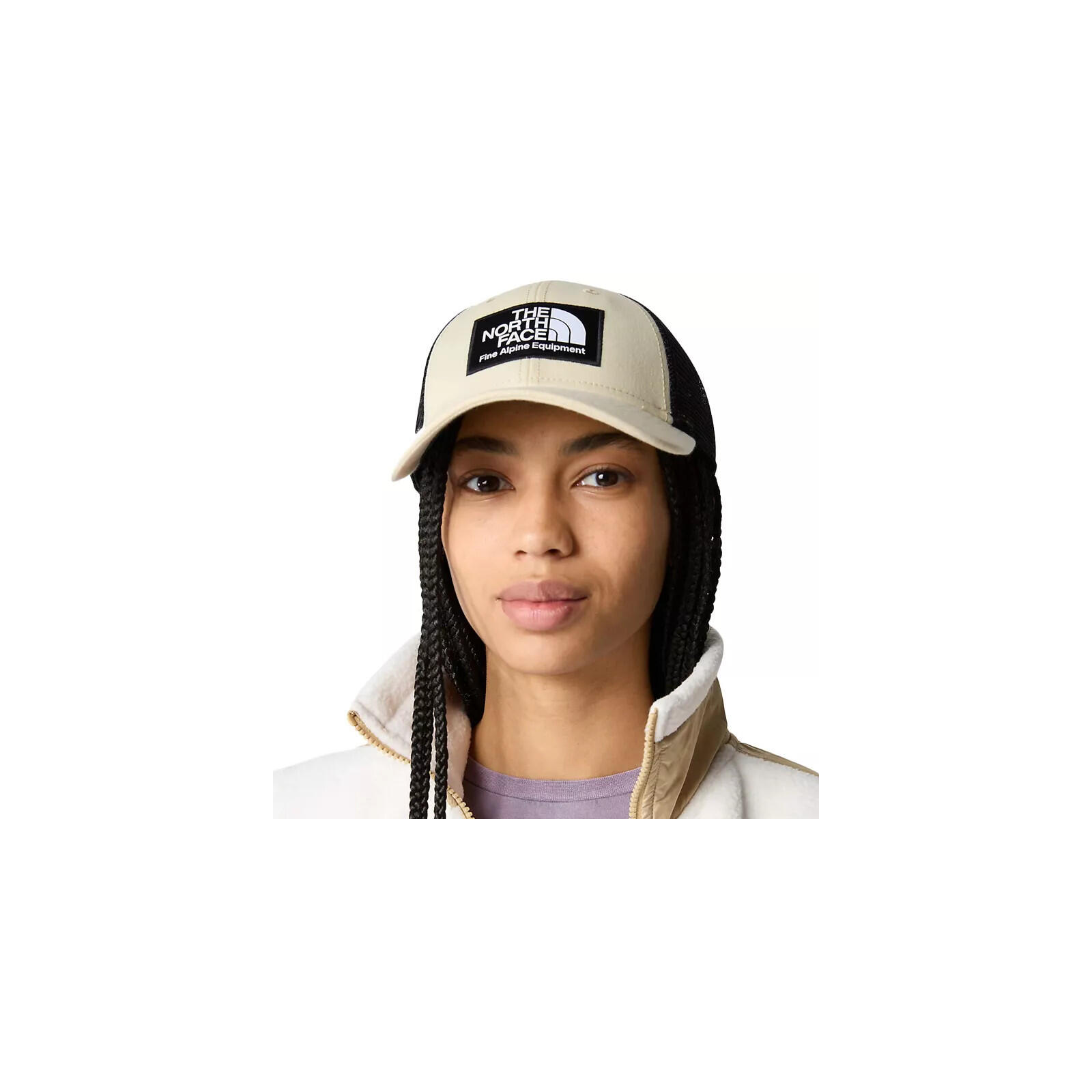 Berretto da uomo The North Face beige. 3/5