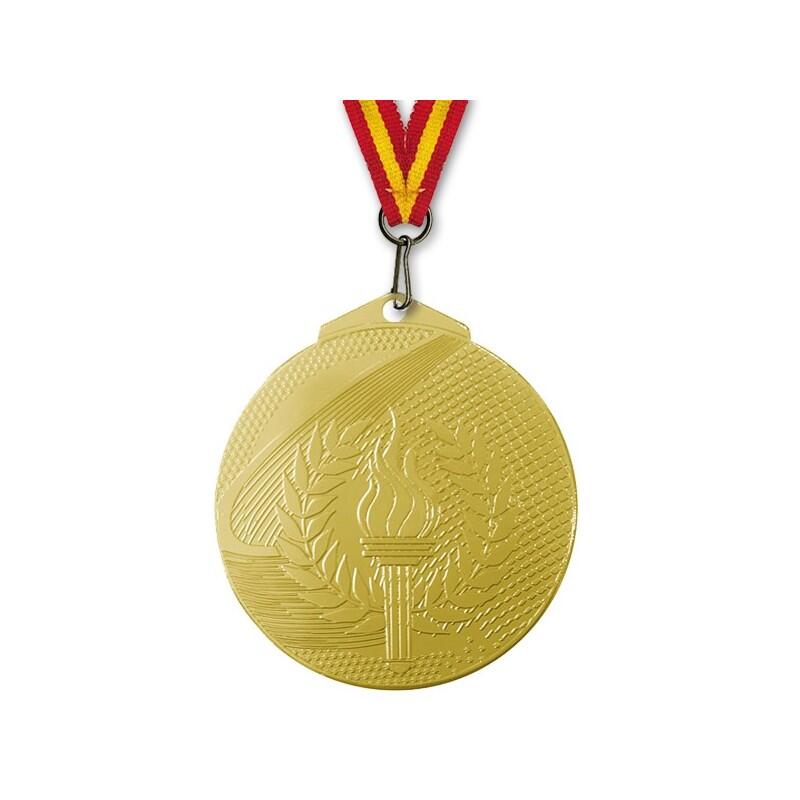 Medalla Deportiva Olímpica Oro Ø50mm